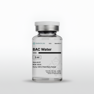 BAC Water: Research Grade Reconstitution Solution