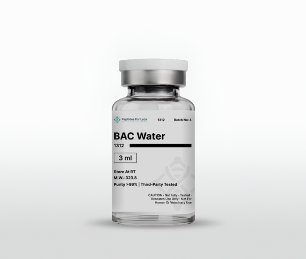 BAC Water: Research Grade Reconstitution Solution