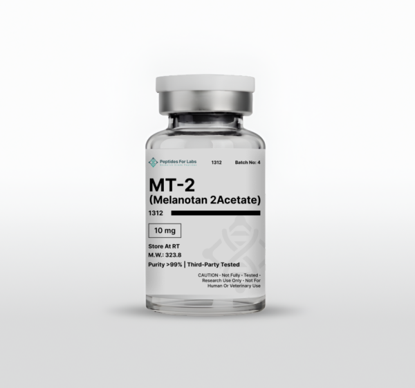MT-2 (Melanotan 2 Acetate): 10mg Research Grade Peptide
