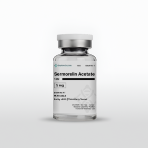 Sermorelin Acetate: 5mg Research Grade Peptide